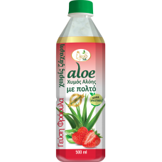 Queen's Taste Aloe Vera Strawberry SUGAR FREE 500ml